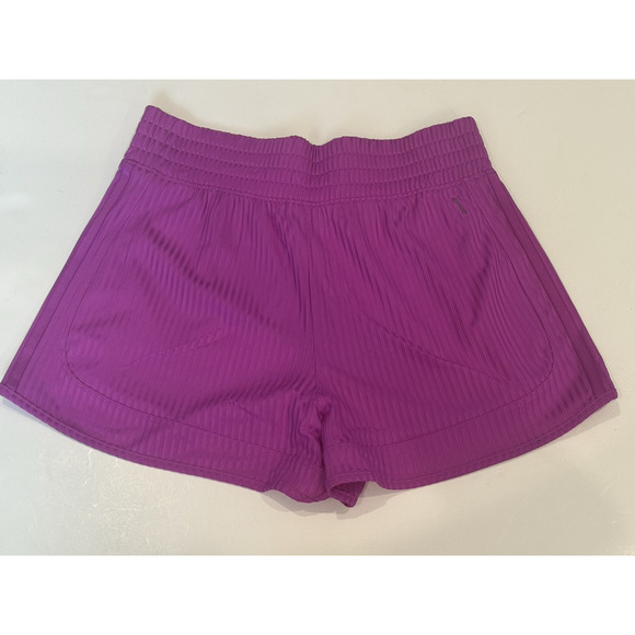 Adidas Women’s Small Pacer Rib Shorts High Rise Athletic Bottoms Training NEW - Picture 8 of 11